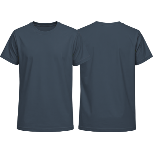 חולצה טי כותנה נייבי