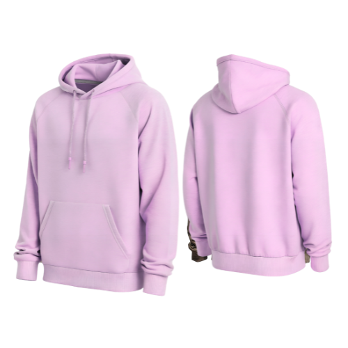 קפוצ'ון קנגורו סגול לילך