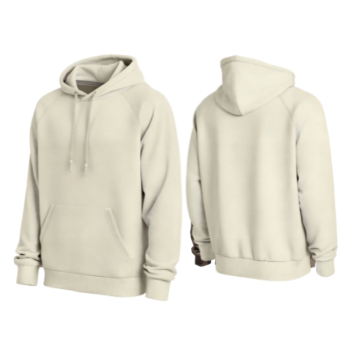 קפוצ'ון קנגורו לבן